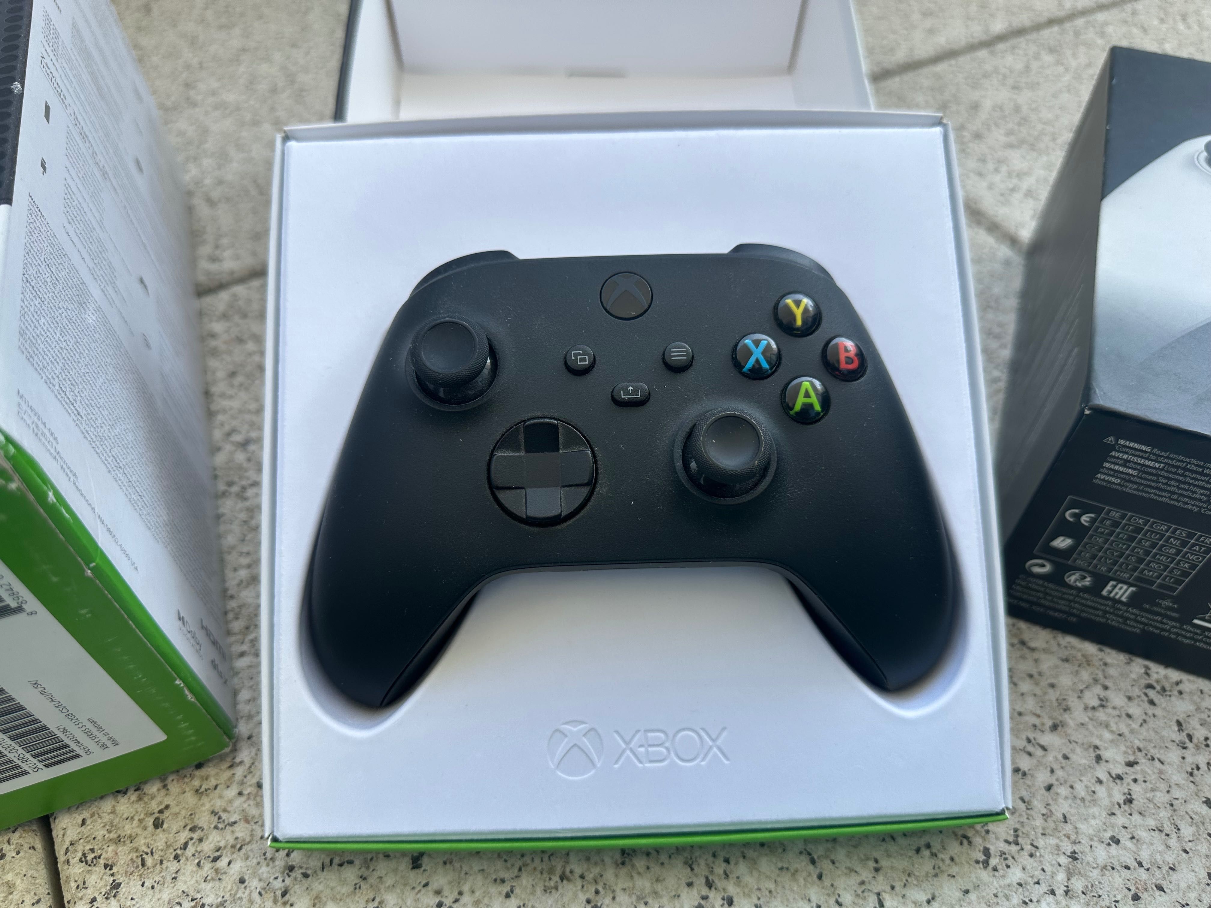 Xbox Series S, Pad Elite i Series, karton