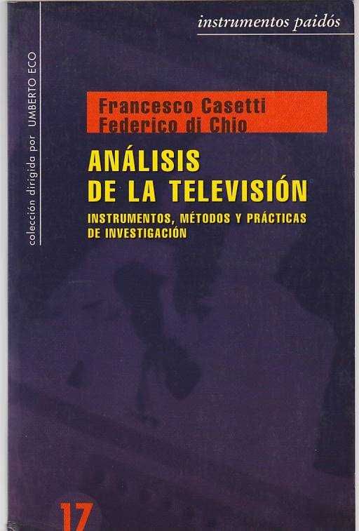 Análisis de la televisión-Francesco Casetti; Federico di Chio-Paidós