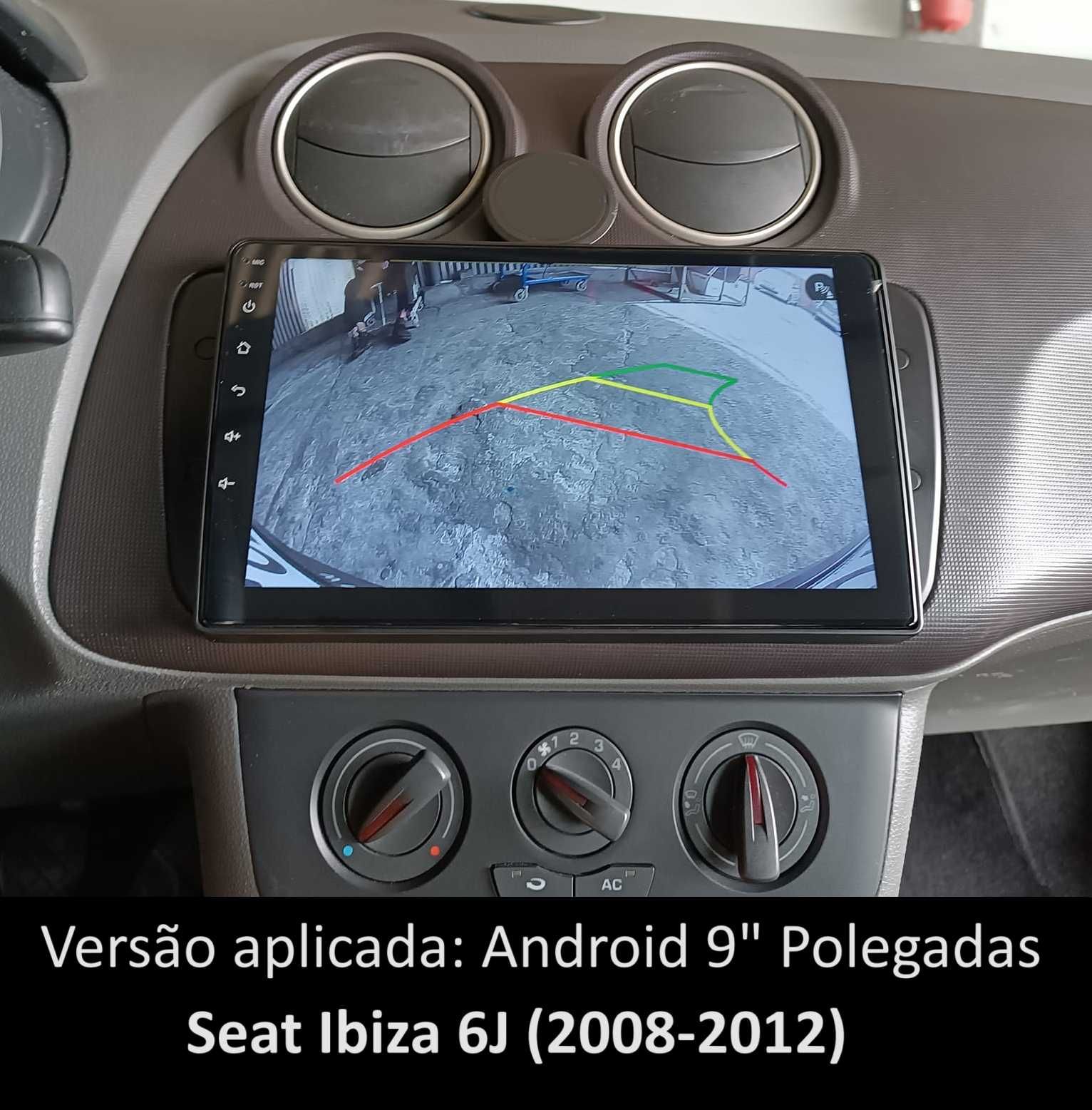 (NOVO) Rádio 2DIN 9" • Seat IBIZA 6J • [4+32GB] • Android GPS