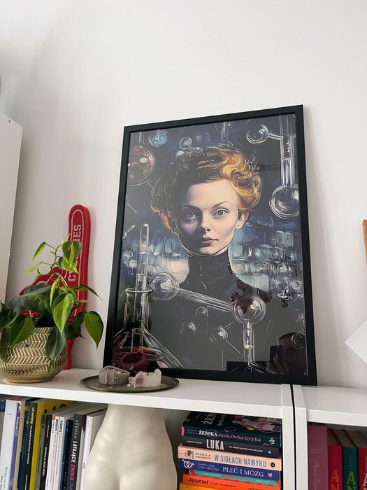 Piękne Umysły - Skłodowska - Curie v2 plakat B2 (50x70cm)