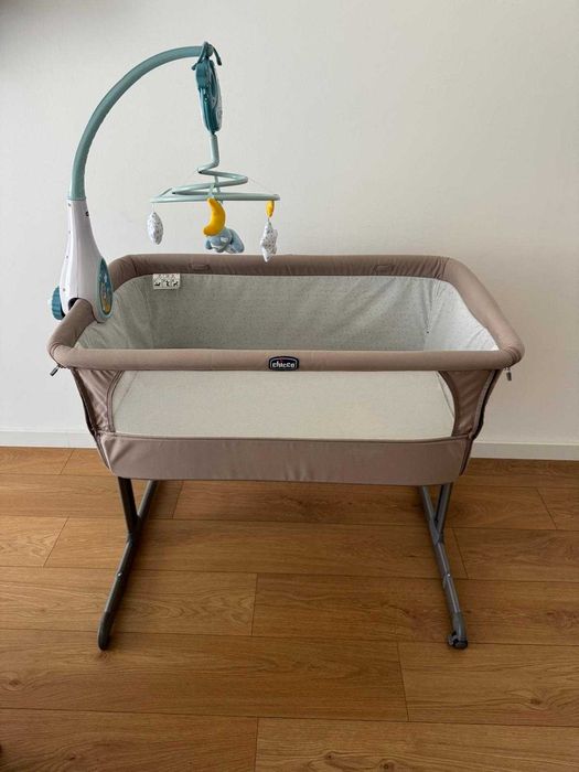 Berço Chicco Next2Me + Mobile Next2Dreams