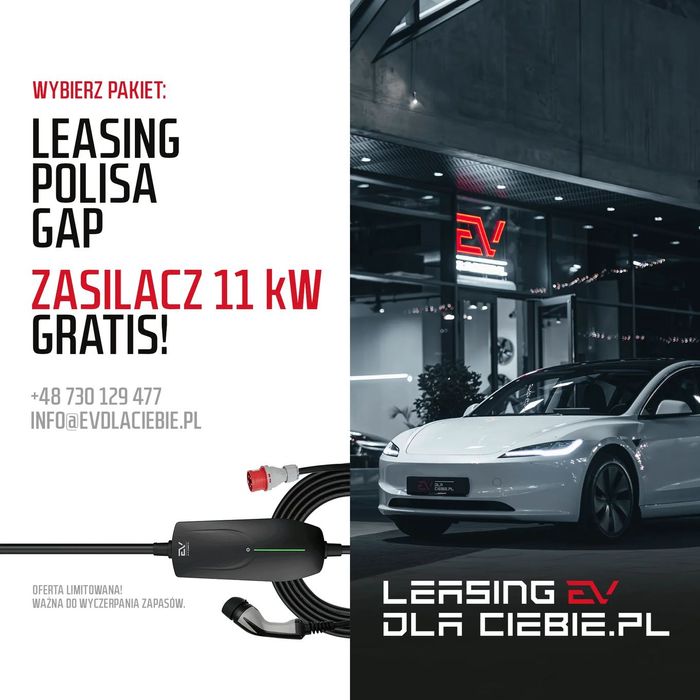 Tesla Model 3 Dotacja NaszEauto/leasing/wynajem/polisa/GAP