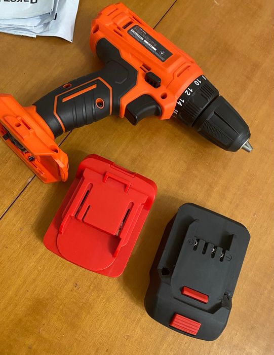 Адаптер Інструмент Tekhmann акумулятор makita і навпаки