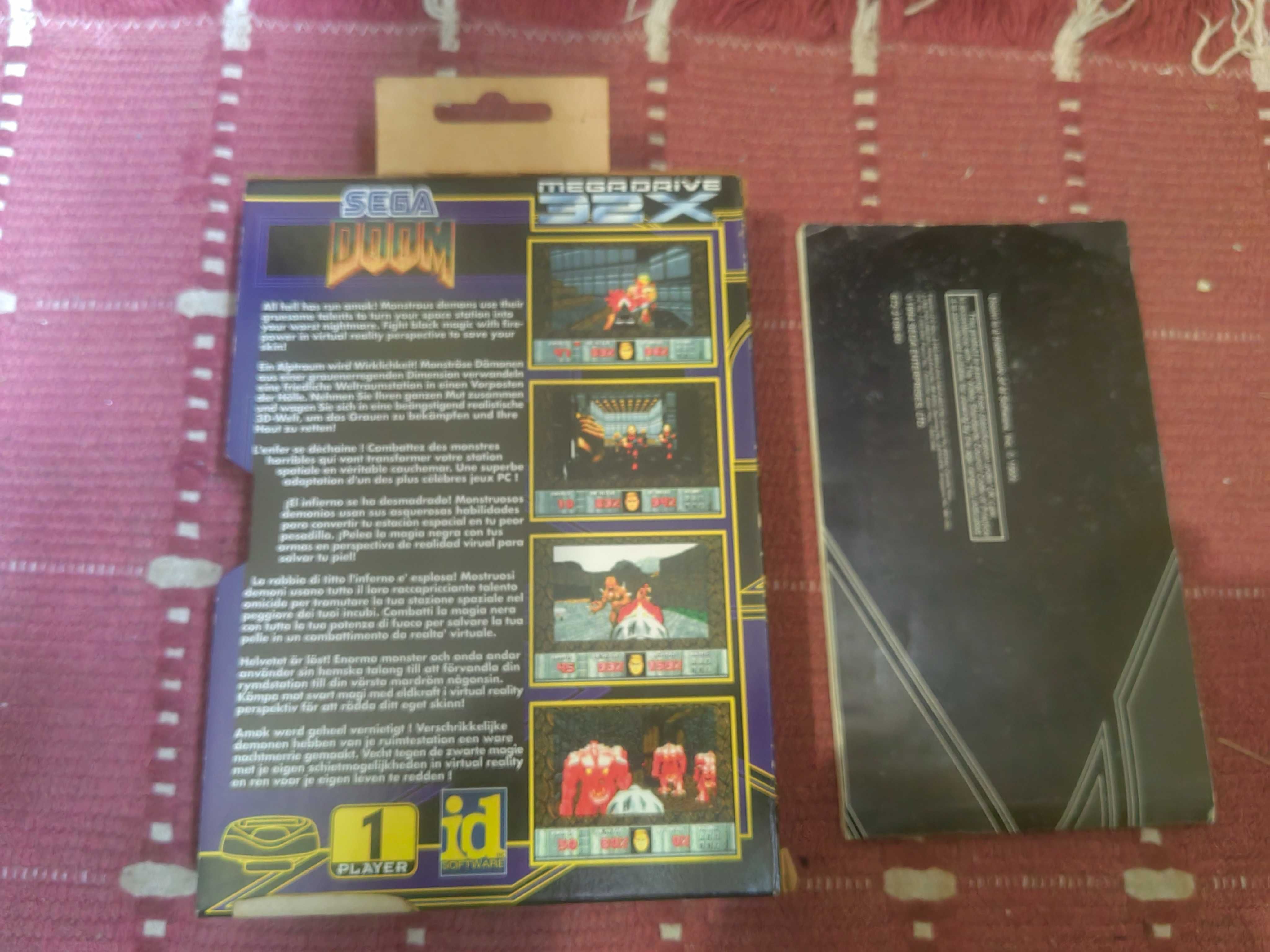 sega 32x jogo doom