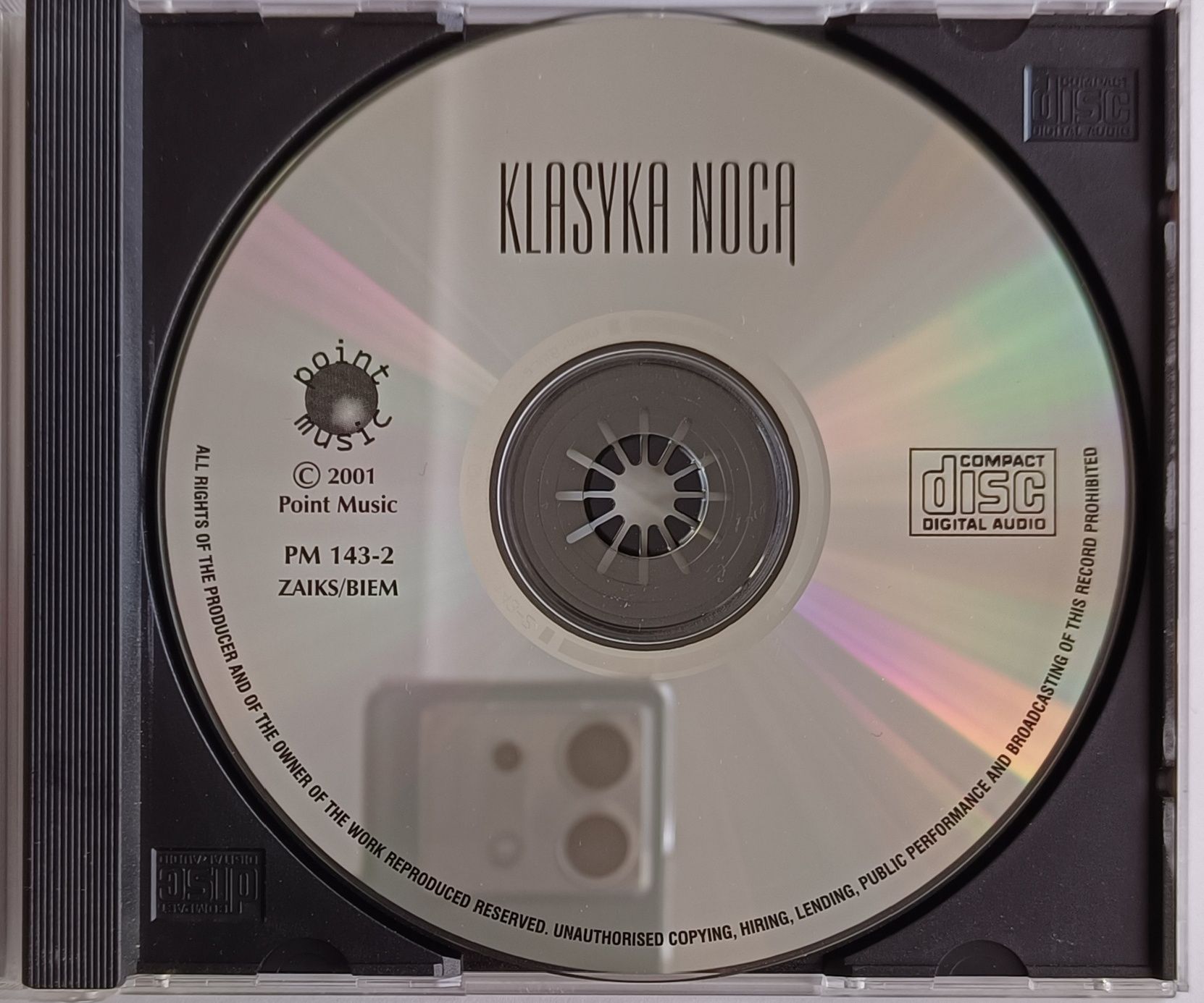 Classical Collection Klasyka Nocą 2001r Dvorak Chopin Bach