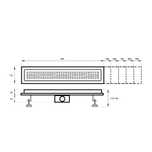 OUTLET odpływ liniowy  50cm oraz 60cm