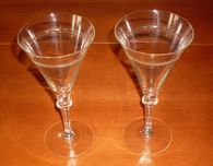Kieliszki do Martini/Szampana 2szt.