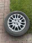 Oryginalne alufelgi toyota yaris 3 + opony zimowe