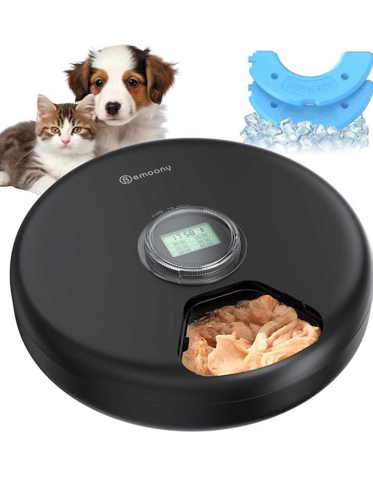 Dispensador de comida para gatos ou pequenos cães. Novo