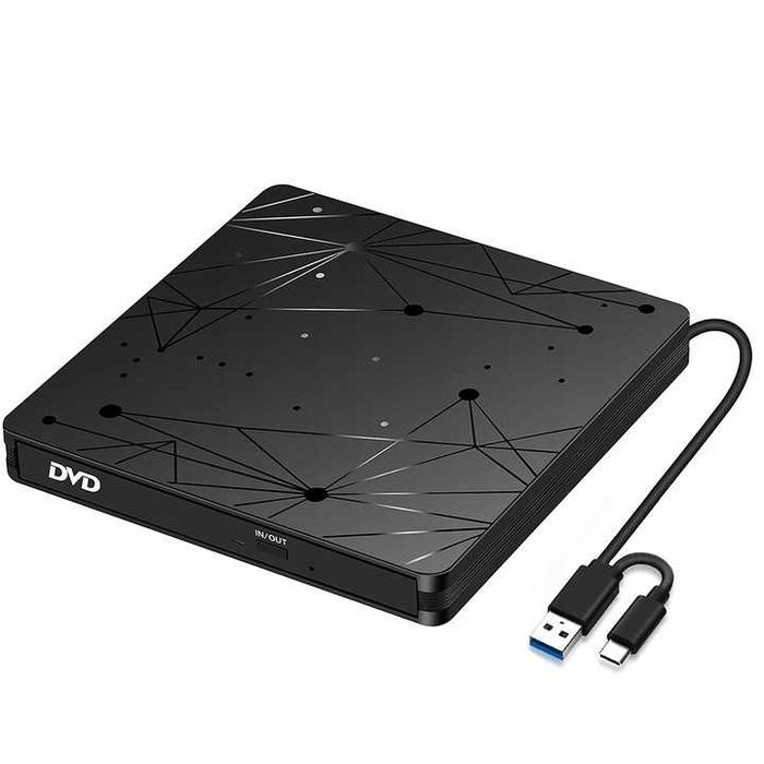 Zewnętrzny napęd  DVD/CD LMEN BT520 USB + USB C USB 3.0