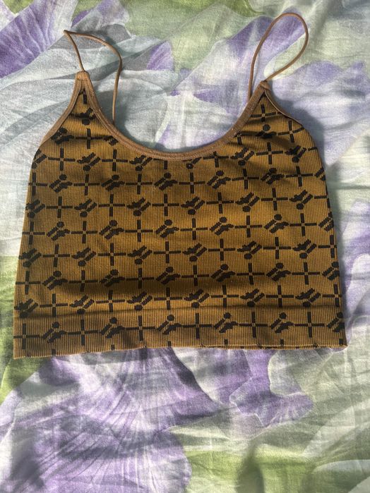 Топ,коричневый,носился1 раз.