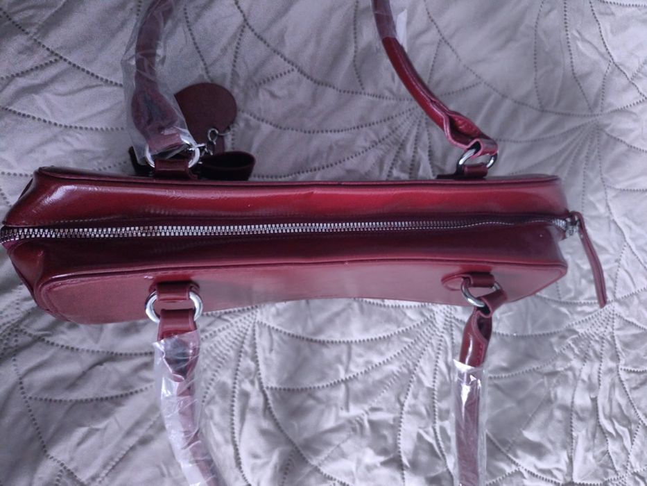 Torebka damska Fashion & Bags z wisiorkiem serduszko