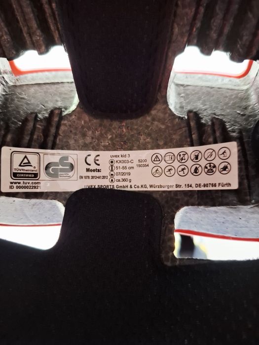 Powerslide Wrotki+ Uvex kask r. 40/ 51-55