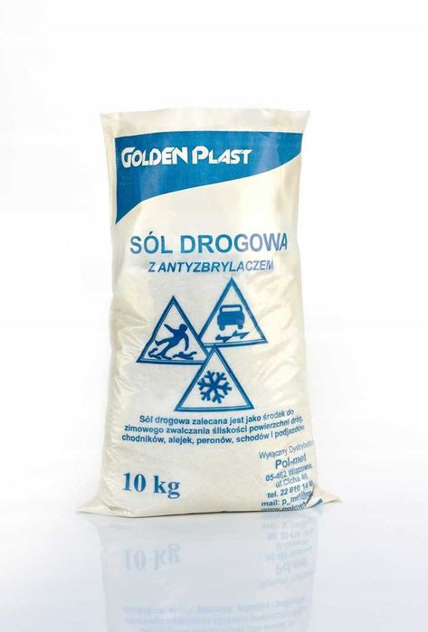 SÓL DROGOWA z antyzbrylaczem worki 10kg