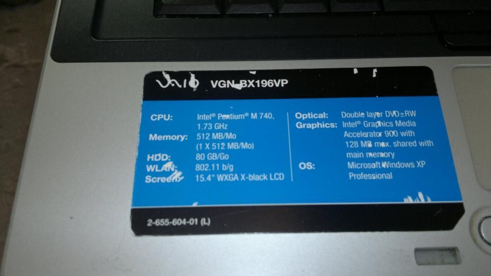 Laptop Sony Vaio 2 szt!!Mega okazja