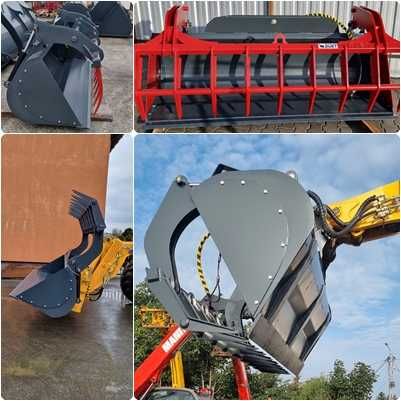 Łyżkokrokodyl łyżko-krokodyl JCB MANITOU 240 cm cat jlg claas bobcat