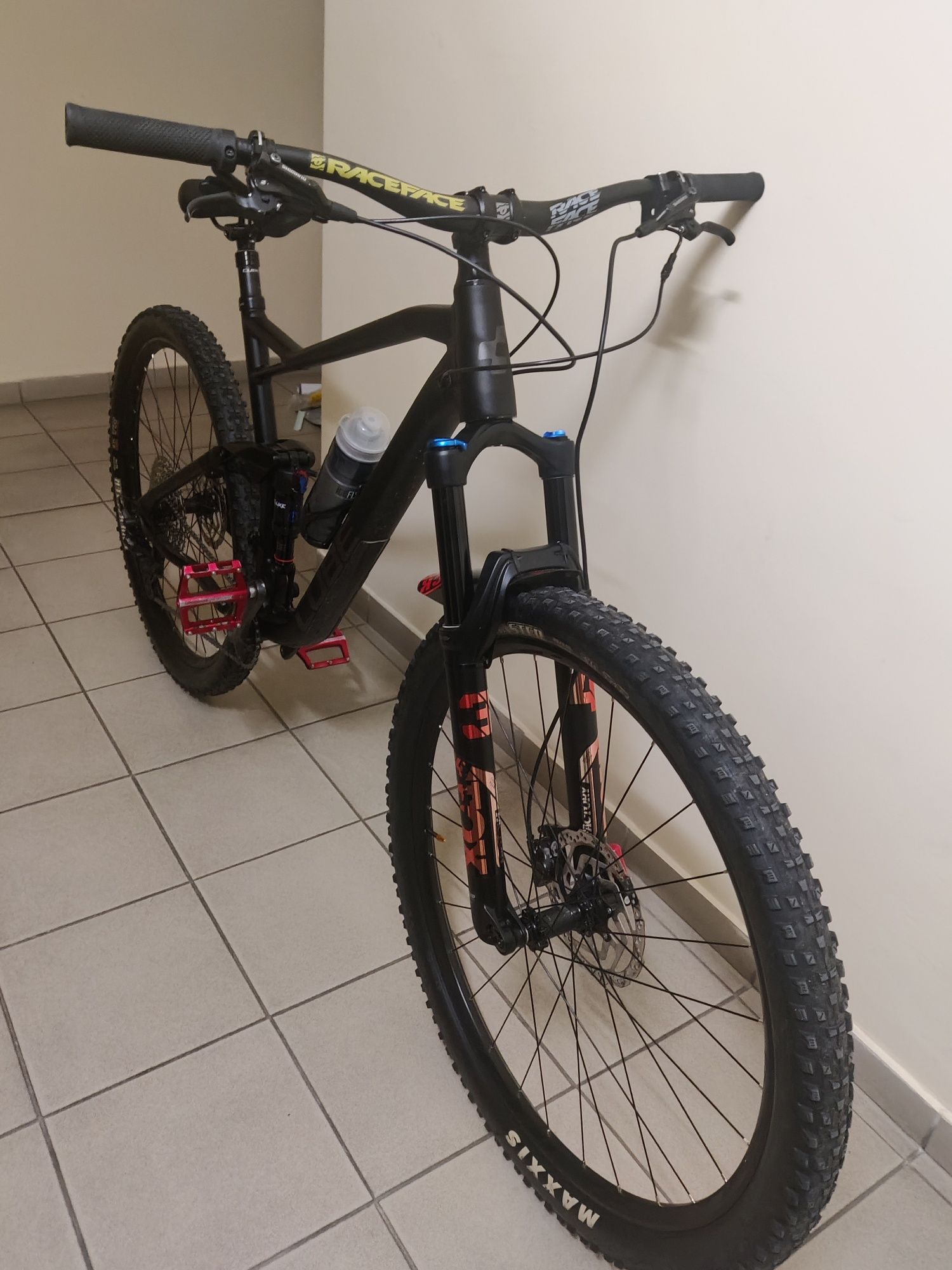 Двухпідвіс велосипед гірський XL Cube Stereo 120 Race Fox 34 2022