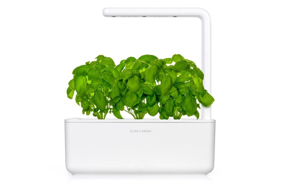 Inteligentna doniczka Smart Garden 3 Click&Grow biała