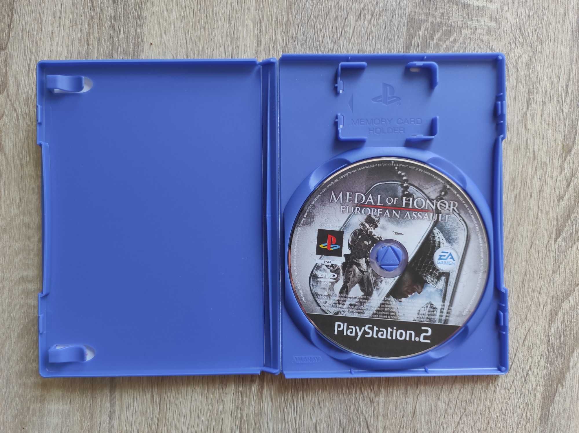 Medal of Honor Wojna w Europie European Assault PS2 - Stan Płyty BDB -