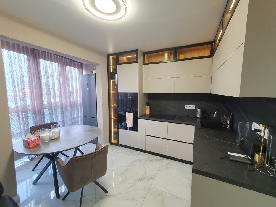 1к, ЖК Патриотика, 40м2, новый ремонт, метро Осокорки 10 мин