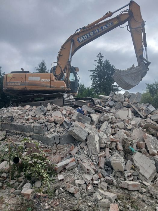 Wyburzanie rozbiórki budynków