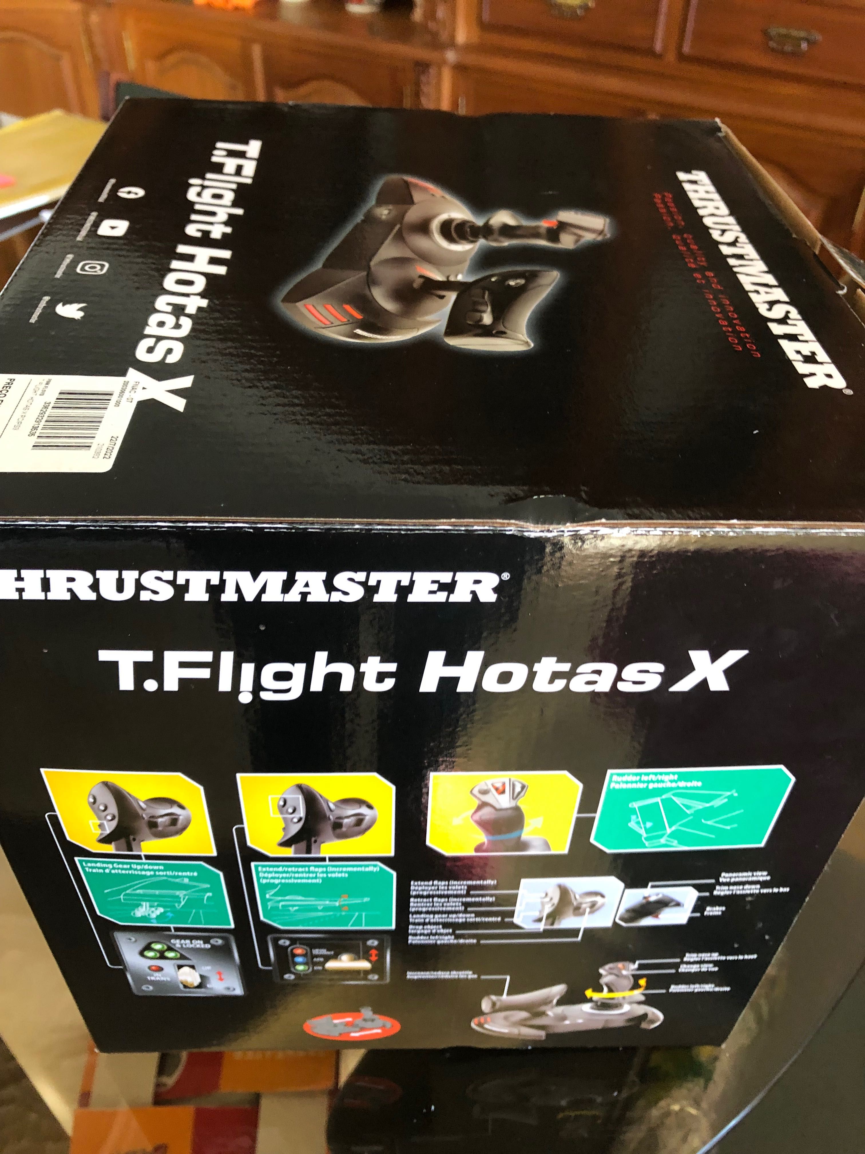 T Fligjt Hotas joystick, Novo
