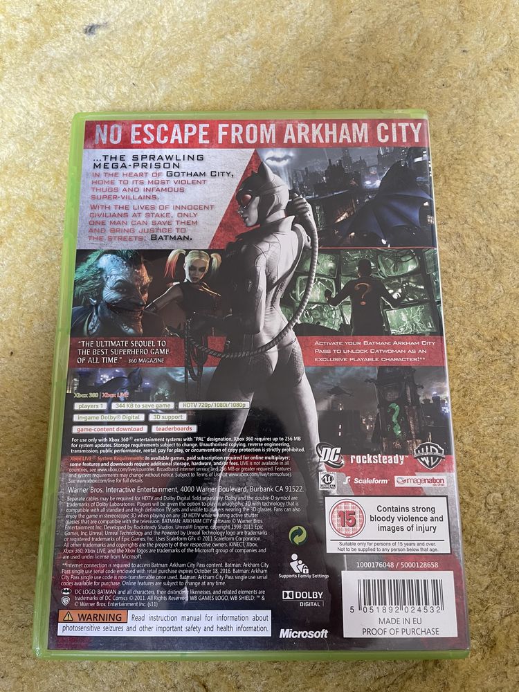 Batman Arkham City XBOX 360
