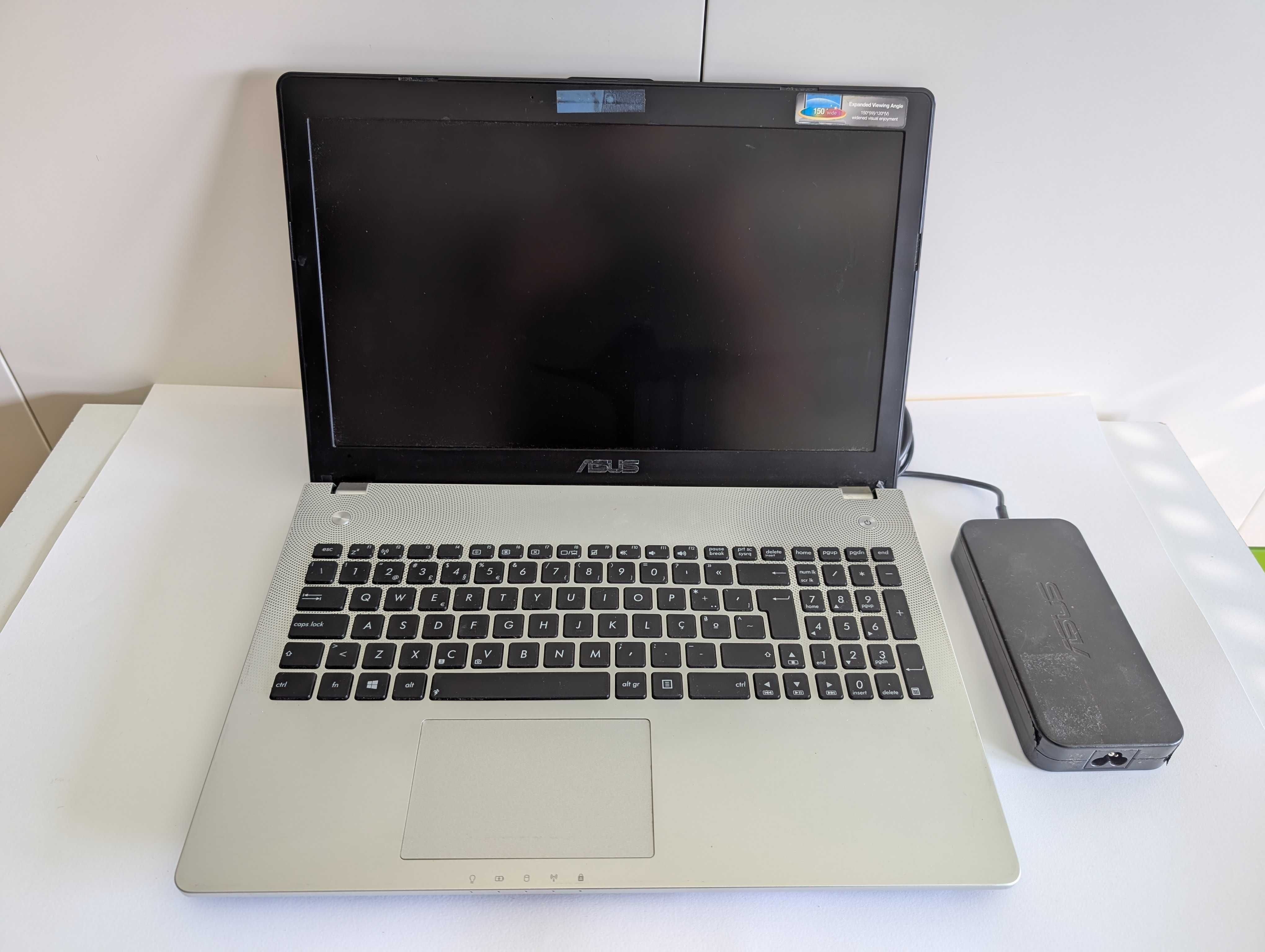 ASUS N56VZ i7 15.6" NVIDIA GT650M 8Gb RAM (avariado)