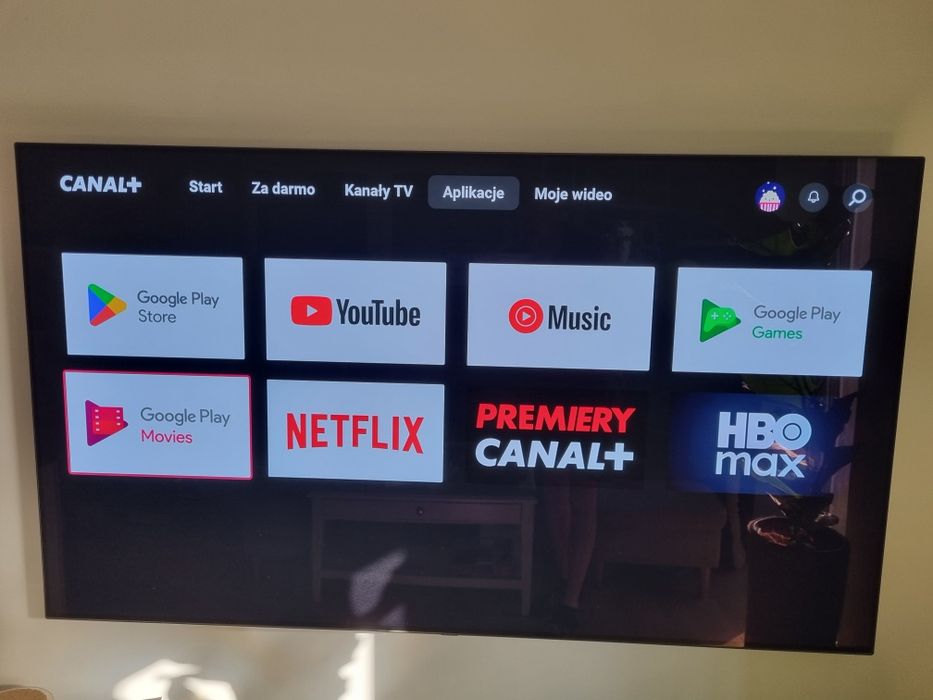 Canal+ Box 4K HY4001 Android TV Netflix DVBT-2