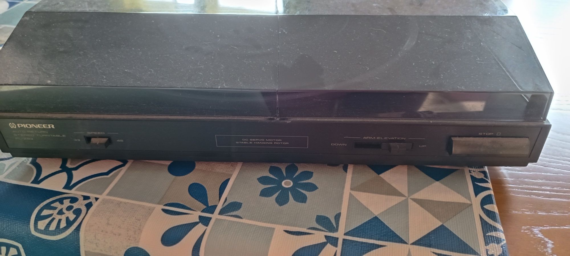 Leitor de vinil Pioneer