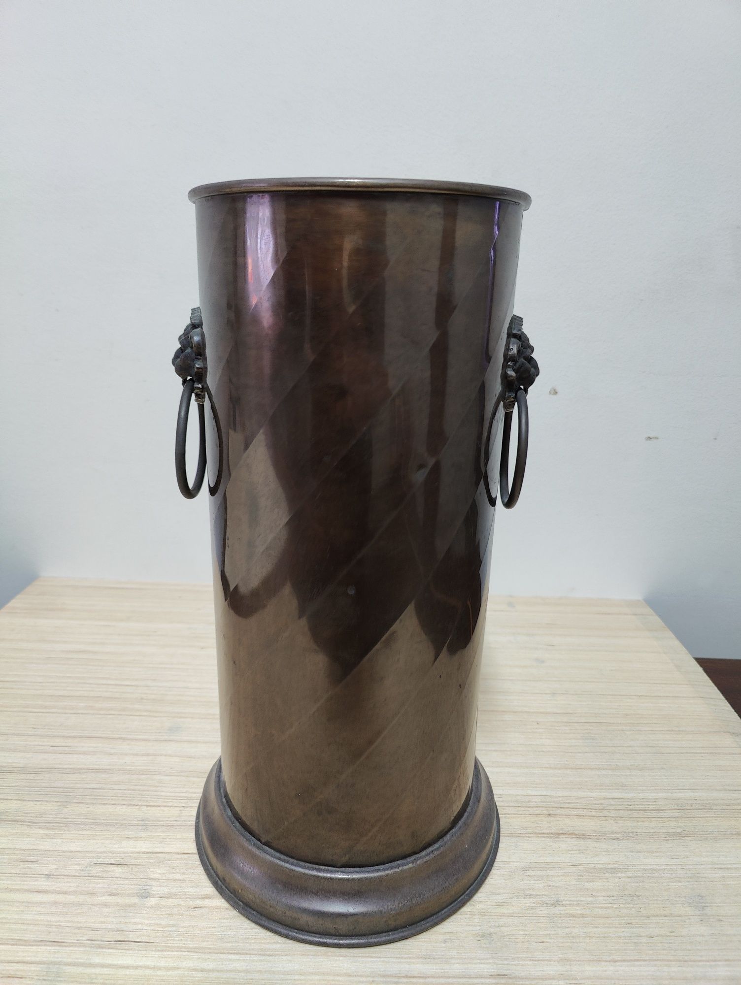 Porta chapéu de chuva em latão vintage