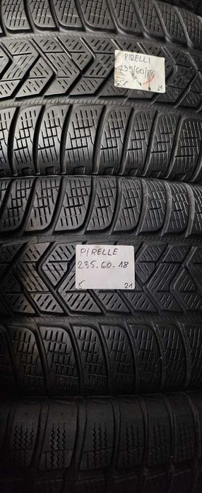 2 opony zimowe PIRELLI 235/60/18