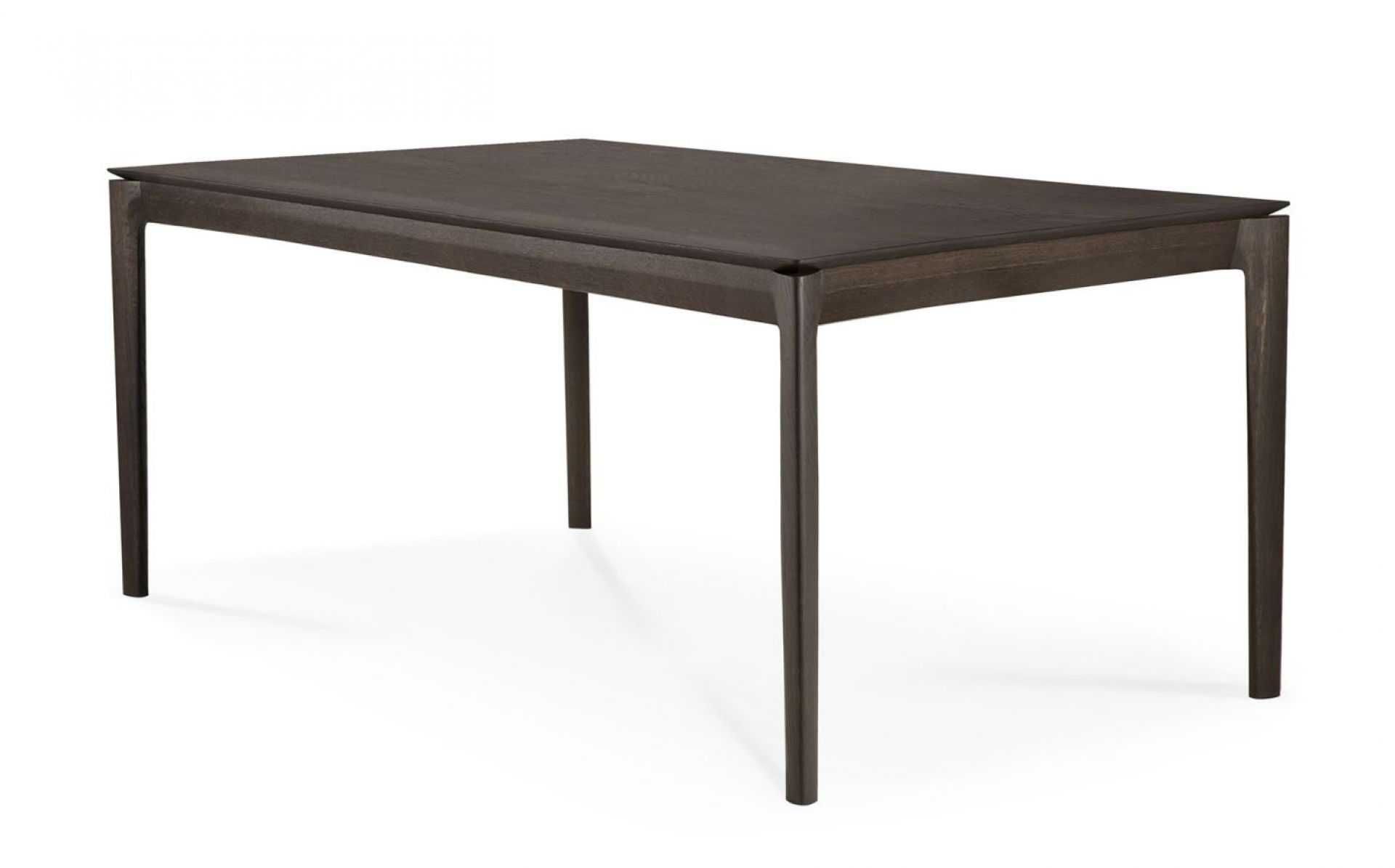 Ethnicraft Bok Table Oak brown lacquered 160x80x76