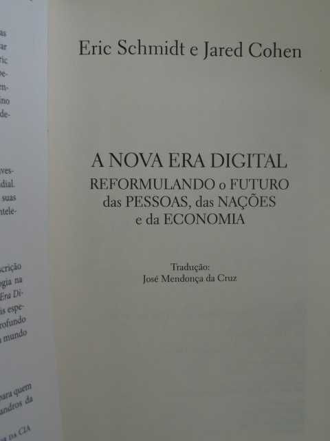 A Nova Era Digital de Jared Cohen e Eric Schmidt