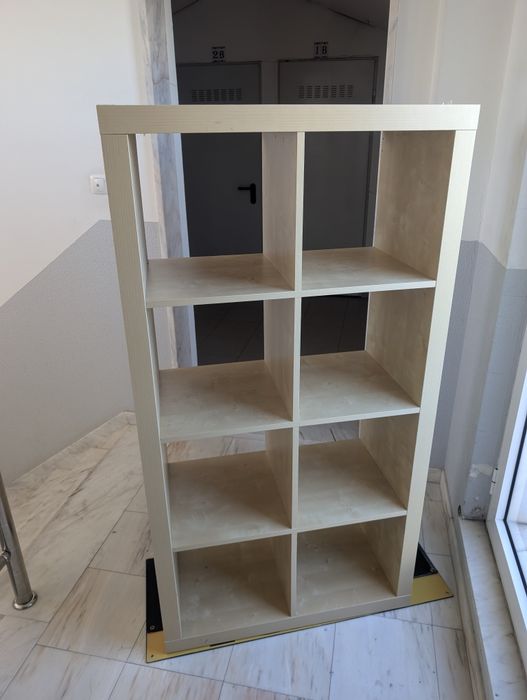 Estante IKEA KALLAX, carvalho, 77x147 cm