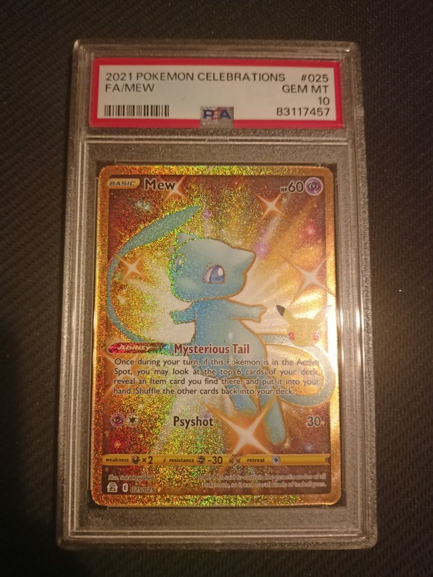 PSA 10 Mew Celebrations