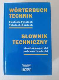 Słownik techniczny Niemiecko- polski, polsko- niemiecki Praca zbiorow