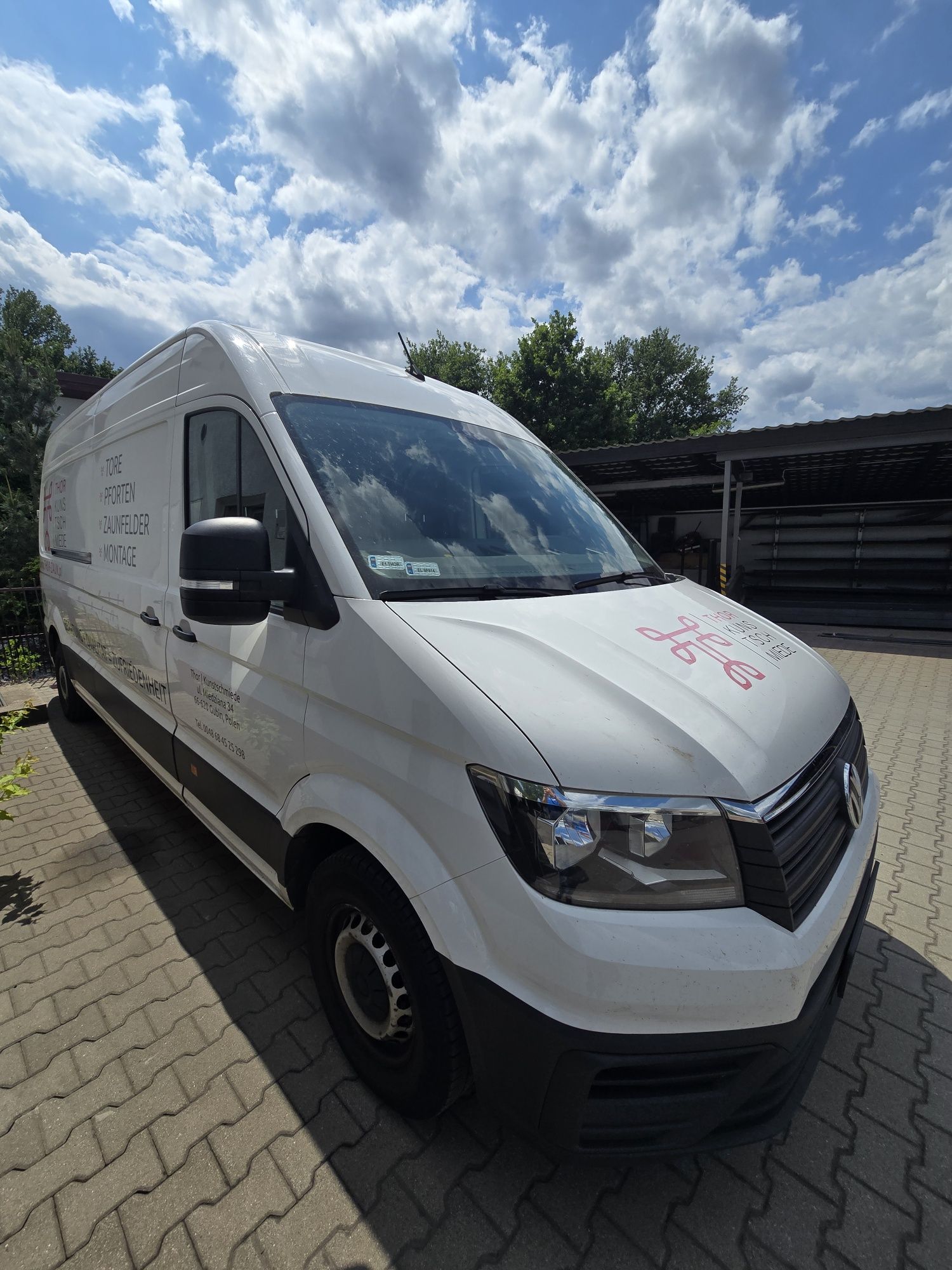 VW CRAFTER 2019r. Serwisowany w ASO vat23% Cena brutto