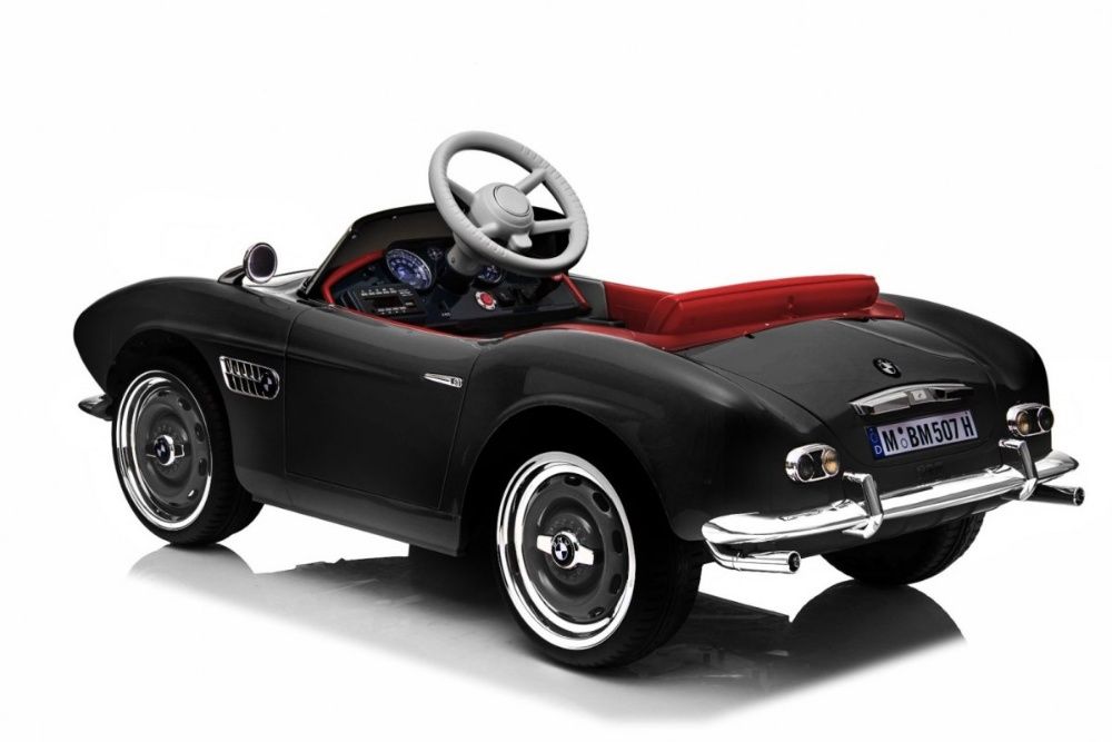 Pojazd BMW 507 Retro na akumulator EVA Ekoskóra LED MP3 pilot SX1938