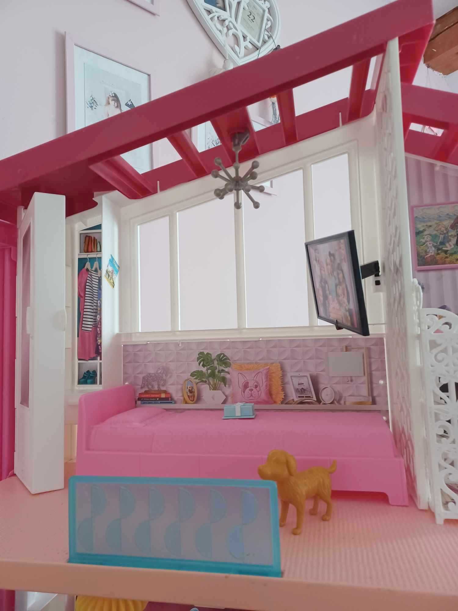 Duży Domek Barbie DreamHouse 115cm na 120cm model FHY73 Kraków