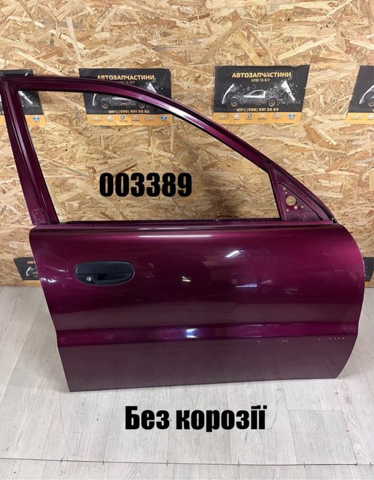 Бу двері передні праві Ланос Сенс розборка запчастини