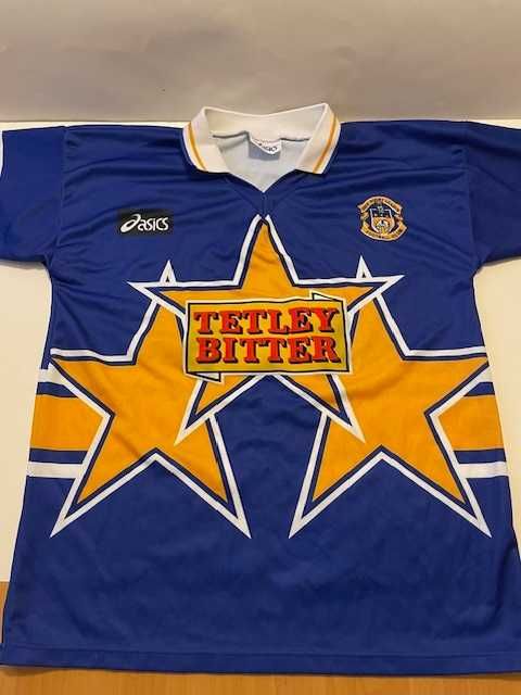 Koszulka rugby Leeds Rhinos Rugby League Asics 1996 rozmiar M