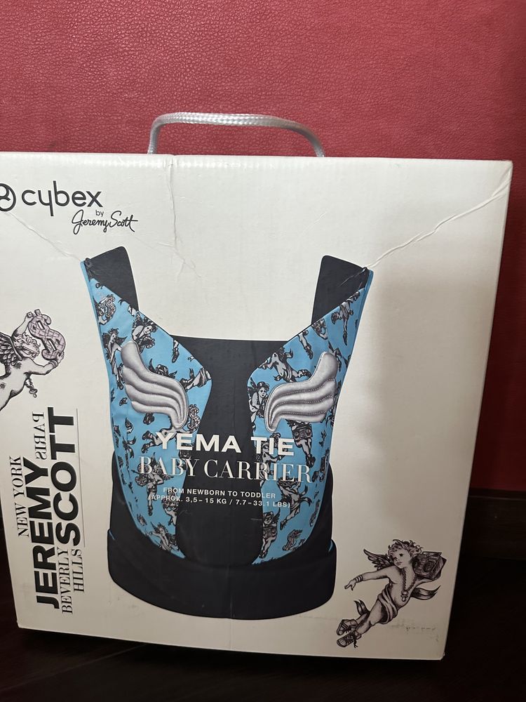 Рюкзак-кенгуру cybex yema tie by Jeremy Scott