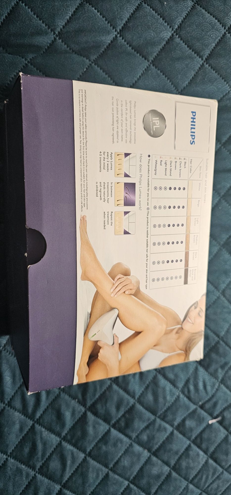 Depilator laserowy IPL Philips Lumea sc2004