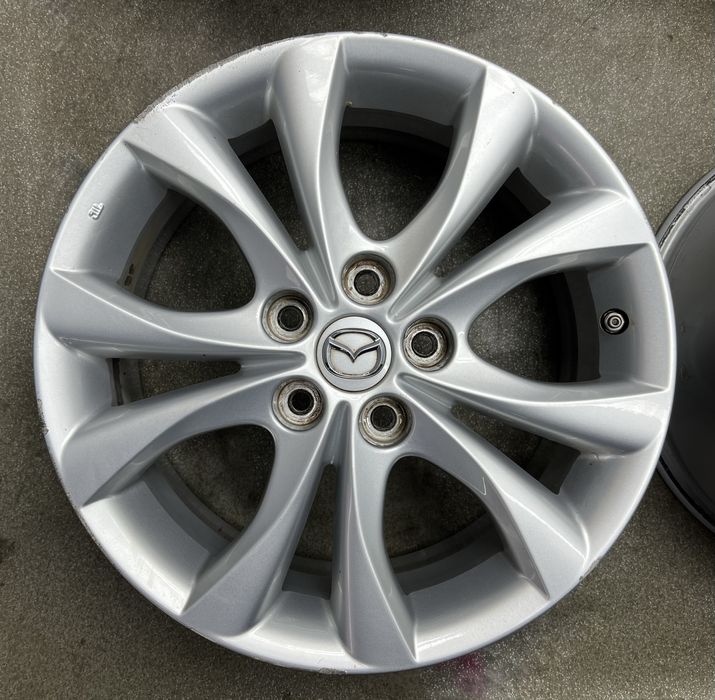 Диски R17 5 114.3 et52.5 J7 Оригінал Mazda 3 5 6 титани мазда cx7 cx30