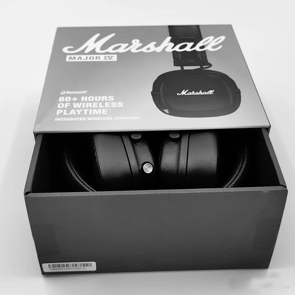 Навушники Marshall MAJOR IV 4 BLACK маршал 4 чорні