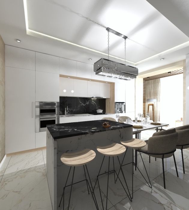 Дизайн нтерʼєру, планування, фотореаліст. візуалізації, креслення д. м