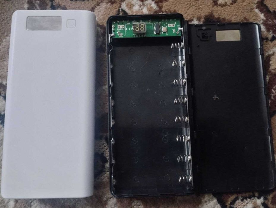 Корпус  Power Bank Case Micro-USB 2 Led для батарей 8x18650