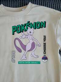 Bluza Pokemon Mewtwo  H&M roz. 122 idealny stan