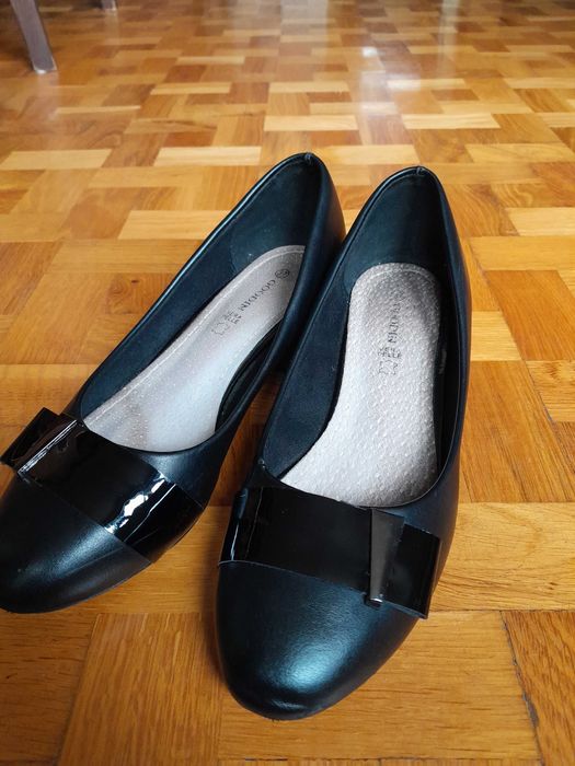 buty czarne młodzieżowe